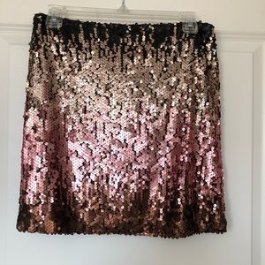 Mink Pink Sequin Skirt